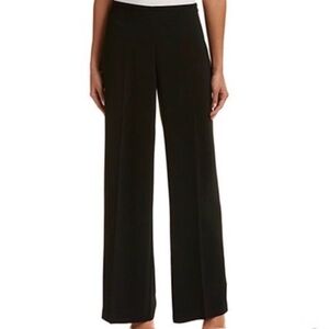 Trina Turk Elegant Black Wide Leg Trouser Pants
